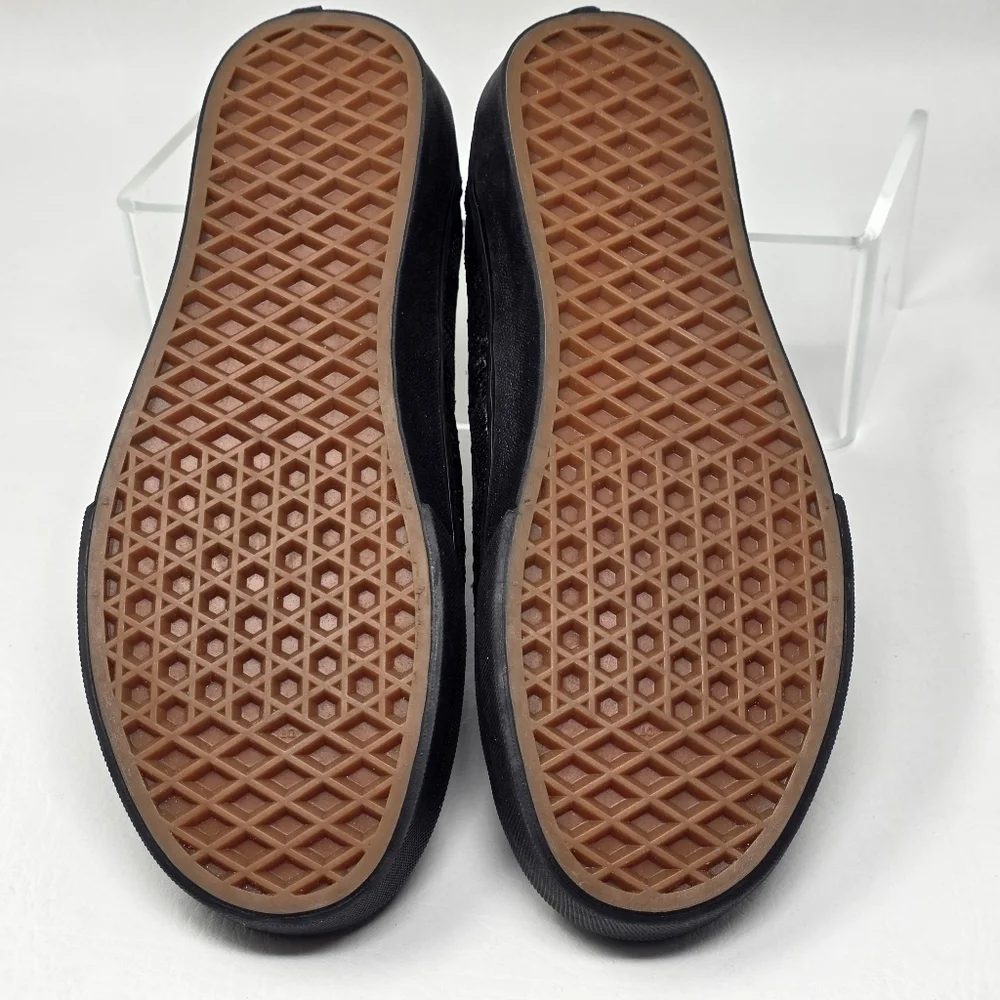 Vans Women's Chou Chou Black Lace Checker Limited Sneakers Shoes Size 7 New